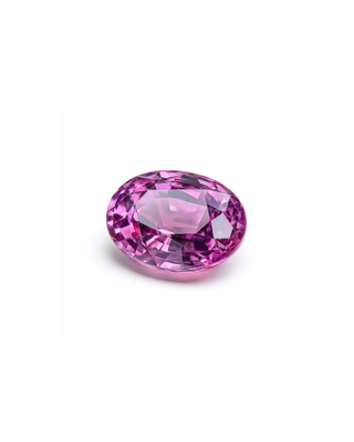 2.50 Carat Unheated Ceylon Pink Sapphire – Oval Cut Natural Gemstone
