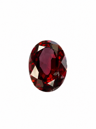 2.85ct Natural Deep Red Garnet – Oval Cut