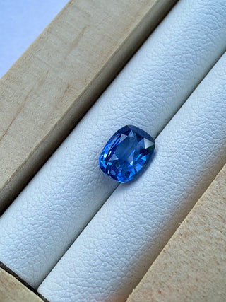 1.60 Carat Natural Blue Sapphire – Cushion Cut Gemstone