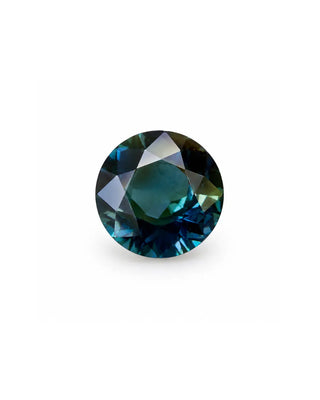 1.14 Carat Teal Sapphire – Round Cut