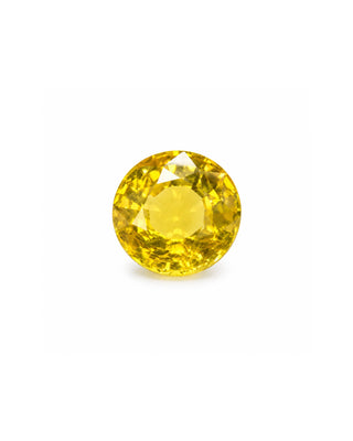 1.63 Carat Ceylon Yellow Sapphire – Round Cut