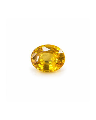 1.11 Carat Ceylon Golden Yellow Sapphire – Oval Cut